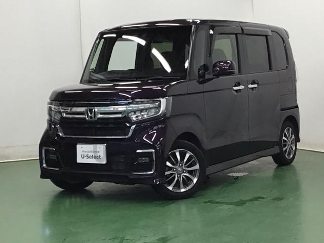 Ｎ－ＢＯＸカスタム Ｌ　ドラレコ　ナビ　Ｒカメラ　ブルートゥース　両側パワースライドドアー　アイドリンクストップ　衝突防止ブレーキ　Ｃセンサー　キーフリー　エアコン　スマ－トキ－　地デジ　カーテンエアバック　ＶＳＡ　記録簿（10枚目）