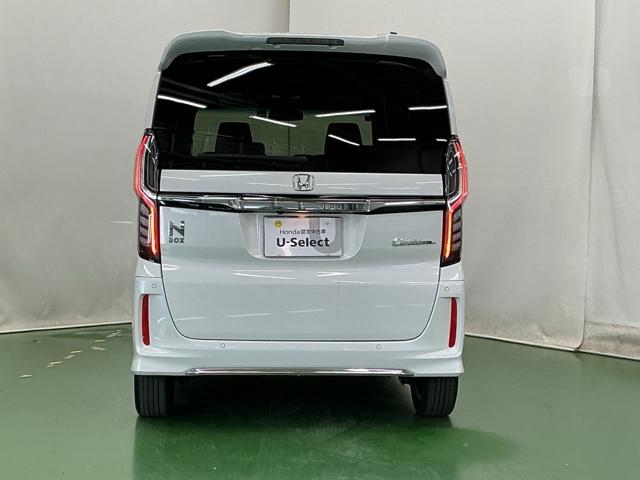 N-BOXカスタム L ドラレコ ナビ Rカメラ ブルートゥース 両席エアバック Bモニタ ブレーキサポート セキュリティー LEDランプ キーレスエントリー 記録簿 SRS 横滑り防止機能 片側電動両側スライドドア PW(9枚目)