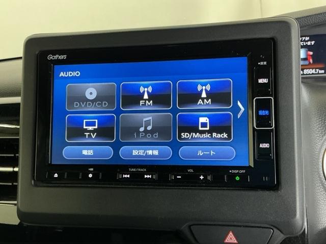 N-BOXカスタム L ドラレコ ナビ Rカメラ ブルートゥース 両席エアバック Bモニタ ブレーキサポート セキュリティー LEDランプ キーレスエントリー 記録簿 SRS 横滑り防止機能 片側電動両側スライドドア PW(11枚目)