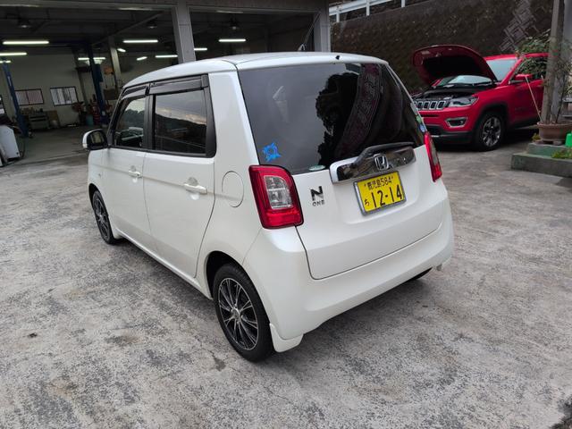 Ｎ－ＯＮＥ Ｇ　スマートキー　アイドリングストップ　ベンチシート　ＣＶＴ　盗難防止システム　ＡＢＳ　ＥＳＣ　ＣＤ　ミュージックプレイヤー接続可　アルミホイール　衝突安全ボディ　エアコン　パワーステアリング（9枚目）