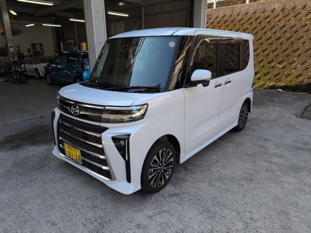 タント カスタムＲＳ　４ＷＤ　ドライブレコーダー　ＥＴＣ　バックカメラ　両側電動スライドドア　ＴＶ　クリアランスソナー　衝突被害軽減システム　ＬＥＤヘッドランプ　スマートキー　アイドリングストップ　電動格納ミラー（9枚目）