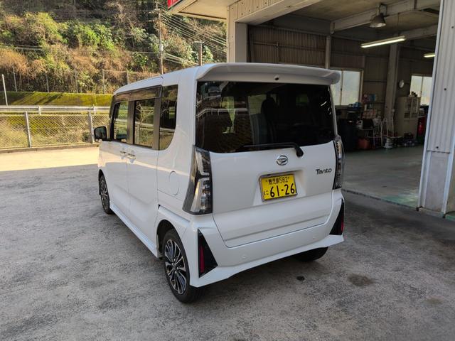 タント カスタムＲＳ　４ＷＤ　ドライブレコーダー　ＥＴＣ　バックカメラ　両側電動スライドドア　ＴＶ　クリアランスソナー　衝突被害軽減システム　ＬＥＤヘッドランプ　スマートキー　アイドリングストップ　電動格納ミラー（13枚目）