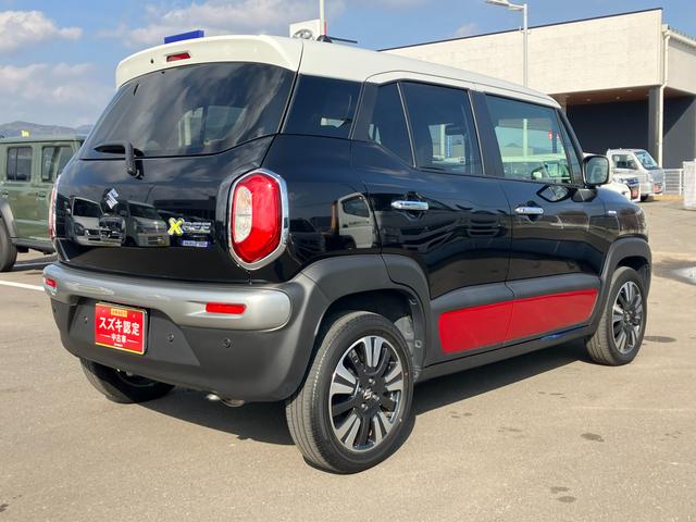 クロスビー ＨＹＢＲＩＤ　ＭＺ　３型　ＬＥＤヘッドランプ　オートライト　オートライト　プッシュスタート　シートヒーター　オートエアコン　スズキセーフティーサポート　衝突被害軽減システム　アイドリングストップ　横滑り防止機能　衝突安全ボディ　盗難防止システム（5枚目）