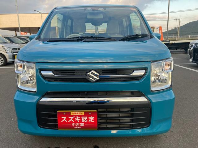 ワゴンＲ ＨＹＢＲＩＤ　ＦＸ－Ｓ　４型　全方位Ｃ　ＡＣＣ　オートライト　オートライト　プッシュスタート　シートヒーター　オートエアコン　衝突被害軽減システム　アイドリングストップ　横滑り防止機能　衝突安全ボディ　盗難防止システム　アダクティブクルーズコントロール（5枚目）