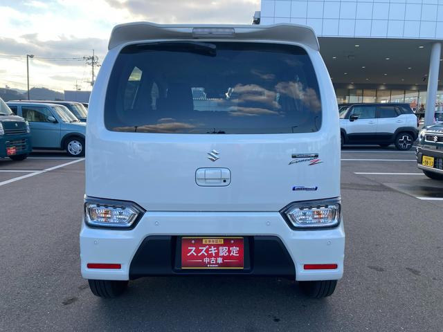 ワゴンＲカスタムＺ カスタムＺ　ＨＹＢＲＩＤ　ＺＸ　４型　ＡＣＣ　オートエアコン　オートライト　プッシュスタート　シートヒーター　オートエアコン　衝突被害軽減システム　アイドリングストップ　横滑り防止機能　衝突安全ボディ　盗難防止システム　アダクティブクルーズコントロール（9枚目）