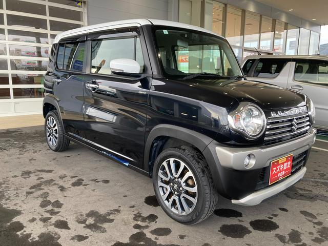 ハスラー J STYLE II MR41S 2型 CD 2トーンカラー オートライト プッシュスタート シートヒーター オートエアコン 衝突被害軽減システム アイドリングストップ 横滑り防止機能 衝突安全ボディ 盗難防止システム CDプレイヤー HIDヘッドライト(5枚目)