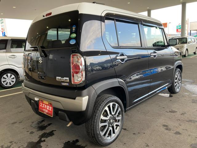 ハスラー J STYLE II MR41S 2型 CD 2トーンカラー オートライト プッシュスタート シートヒーター オートエアコン 衝突被害軽減システム アイドリングストップ 横滑り防止機能 衝突安全ボディ 盗難防止システム CDプレイヤー HIDヘッドライト(7枚目)