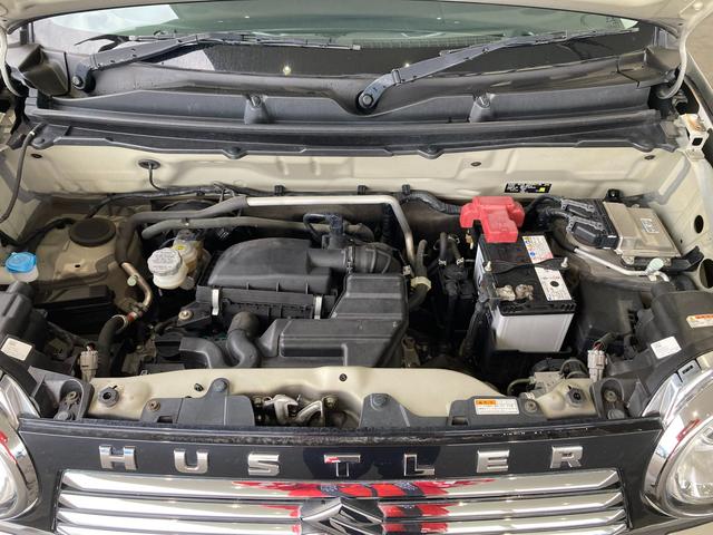 ハスラー J STYLE II MR41S 2型 CD 2トーンカラー オートライト プッシュスタート シートヒーター オートエアコン 衝突被害軽減システム アイドリングストップ 横滑り防止機能 衝突安全ボディ 盗難防止システム CDプレイヤー HIDヘッドライト(21枚目)