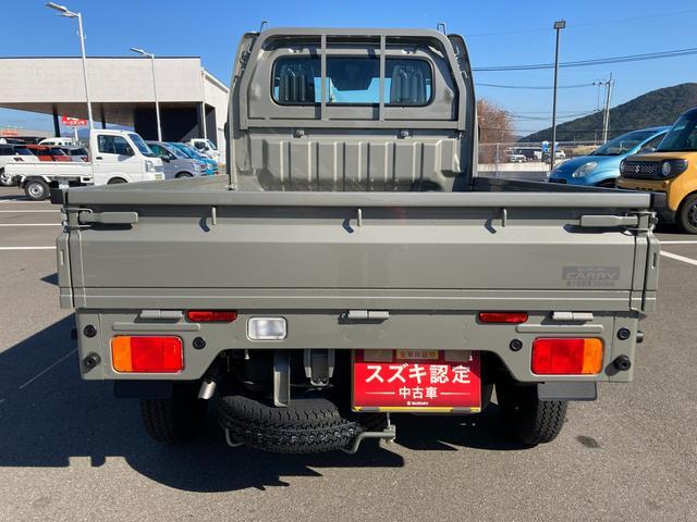 キャリイトラック ＫＣエアコン・パワステ　７型　ラジオ　衝突被害軽減ブレーキ　オートライト　キーレスエントリ―　衝突被害軽減システム　アイドリングストップ　パワーウインドースイッチ　横滑り防止機能（8枚目）