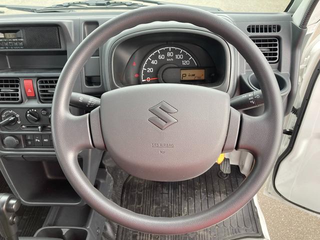 キャリイトラック ＫＣエアコン・パワステ　７型　パートタイム４ＷＤ　ラジオ　オートライト　キーレスエントリー　４ＷＤ　衝突被害軽減システム　横滑り防止機能　衝突安全ボディ　ラジオ　マニュアルエアコン　ＬＥＤルームランプ（26枚目）