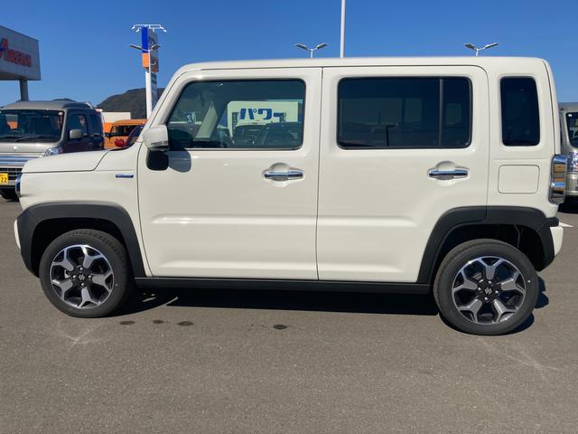 ハスラー ＨＹＢＲＩＤ　Ｘターボ　３型　クルコン　ＬＥＤヘッドライト　オートライト　プッシュスタート　シートヒーター　オートエアコン　衝突被害軽減システム　アイドリングストップ　横滑り防止機能　衝突安全ボディ　盗難防止システムアダクティブクルーズコントロール（10枚目）