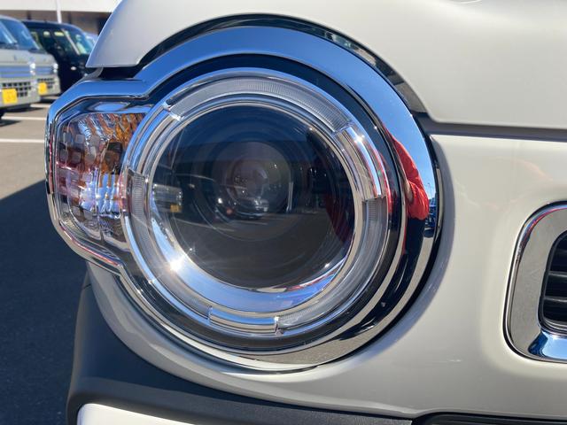 ハスラー ＨＹＢＲＩＤ　Ｘターボ　３型　クルコン　ＬＥＤヘッドライト　オートライト　プッシュスタート　シートヒーター　オートエアコン　衝突被害軽減システム　アイドリングストップ　横滑り防止機能　衝突安全ボディ　盗難防止システムアダクティブクルーズコントロール（11枚目）