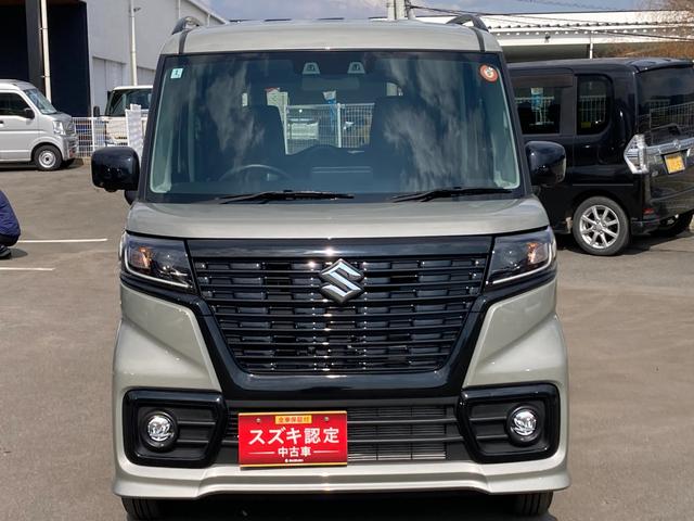 スペーシアベース ＸＦ　２型　右側電動スライド　マルチボード　衝突被害軽減Ｂ　オートライト　スライドドア　プッシュスタート　シートヒーター　オートエアコン　衝突被害軽減システム　アイドリングストップ　横滑り防止機能　衝突安全ボディ　盗難防止システム　マルチボード（4枚目）