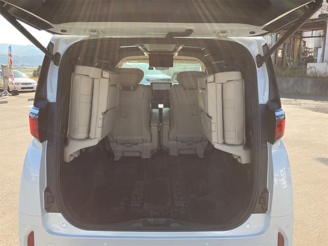 アルファードハイブリッド エグゼクティブラウンジ モデリスタエアロパーツセット 21インチアルミホイールworkブルネン パーフェクトダンパー車高調 本革シート ドライブレコーダー 後席モニター デジタルインナーミラー LEDヘッドライト(52枚目)