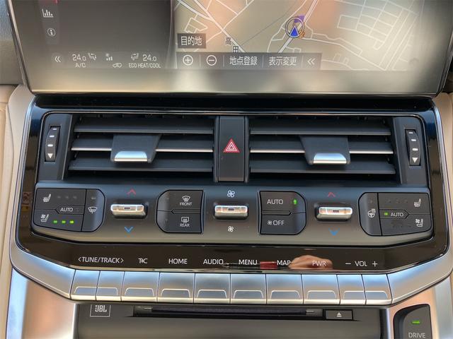 ランドクルーザー ＺＸ　ＧＲ　ＳＰＯＲＴＳグリル　モデリスタフルエアロ　純正ナビ地デジＴＶ　後席モニター　全周囲カメラ　ＥＴＣ　スマートキー　サンルーフ　本革シート　ＬＥＤヘッドライト　セーフティーセンス（21枚目）