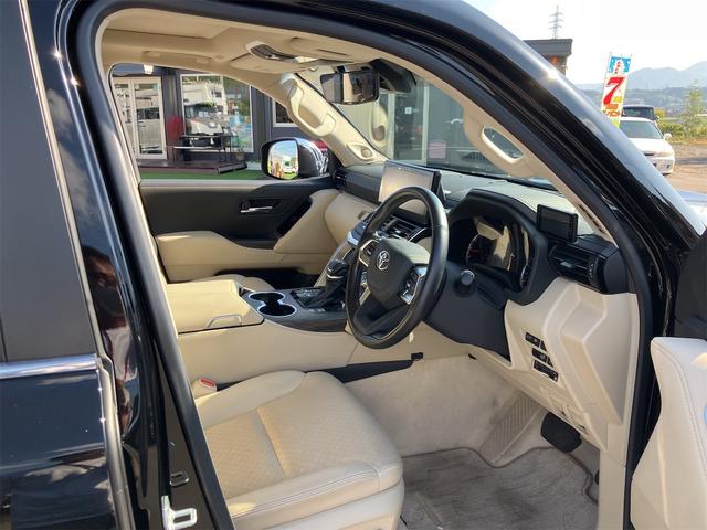 ランドクルーザー ＺＸ　ＧＲ　ＳＰＯＲＴＳグリル　モデリスタフルエアロ　純正ナビ地デジＴＶ　後席モニター　全周囲カメラ　ＥＴＣ　スマートキー　サンルーフ　本革シート　ＬＥＤヘッドライト　セーフティーセンス（34枚目）