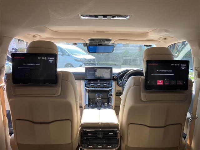 ランドクルーザー ＺＸ　ＧＲ　ＳＰＯＲＴＳグリル　モデリスタフルエアロ　純正ナビ地デジＴＶ　後席モニター　全周囲カメラ　ＥＴＣ　スマートキー　サンルーフ　本革シート　ＬＥＤヘッドライト　セーフティーセンス（46枚目）