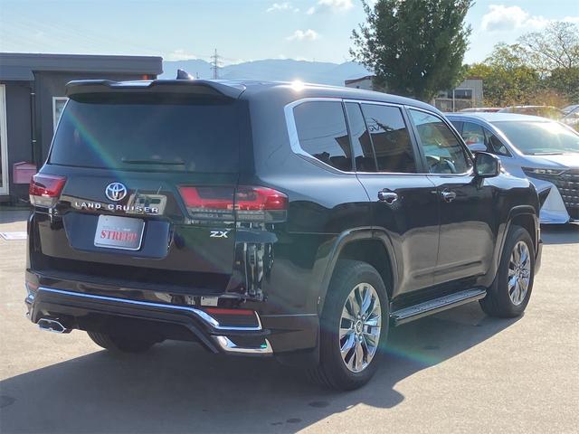 ランドクルーザー ＺＸ　ＧＲ　ＳＰＯＲＴＳグリル　モデリスタフルエアロ　純正ナビ地デジＴＶ　後席モニター　全周囲カメラ　ＥＴＣ　スマートキー　サンルーフ　本革シート　ＬＥＤヘッドライト　セーフティーセンス（64枚目）