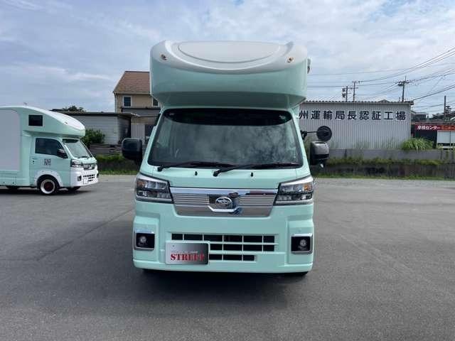 ハイゼットトラック エクストラ JPSTAR HAPPY1+ 4WD リチウム400Ah オーバーフェンダー エアサス ソーラーパネル FFヒーター シャワー 冷蔵庫 インバーター3000W MAXファン 10インチナビTV スマートキー 全方位カメラ(2枚目)