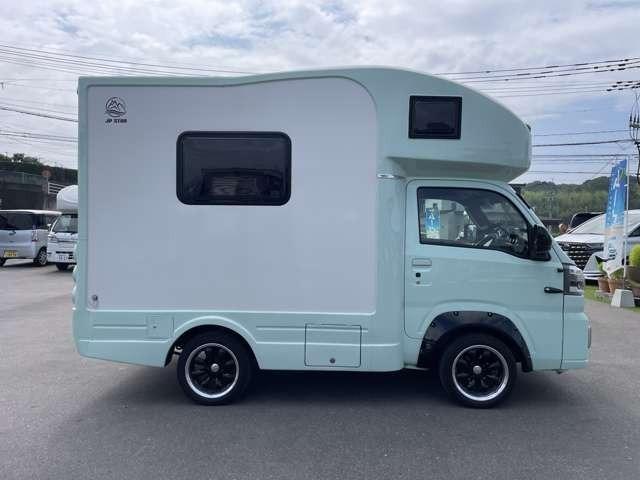 ハイゼットトラック エクストラ JPSTAR HAPPY1+ 4WD リチウム400Ah オーバーフェンダー エアサス ソーラーパネル FFヒーター シャワー 冷蔵庫 インバーター3000W MAXファン 10インチナビTV スマートキー 全方位カメラ(4枚目)