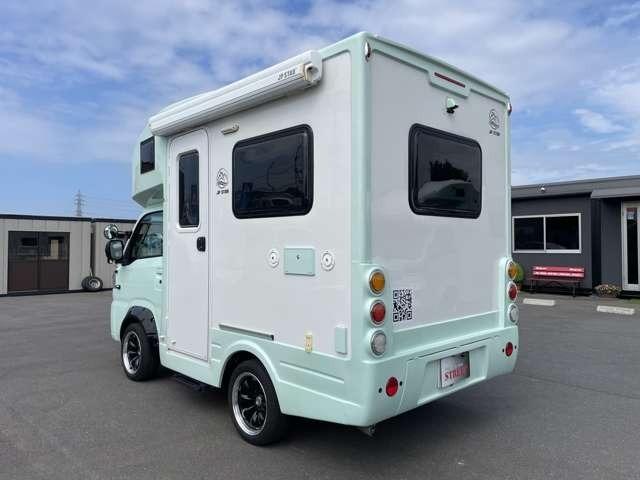 ハイゼットトラック エクストラ JPSTAR HAPPY1+ 4WD リチウム400Ah オーバーフェンダー エアサス ソーラーパネル FFヒーター シャワー 冷蔵庫 インバーター3000W MAXファン 10インチナビTV スマートキー 全方位カメラ(7枚目)