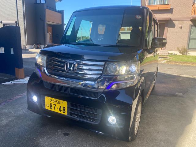 Ｎ－ＢＯＸカスタム Ｇ・Ｌパッケージ　カーナビ・電動パワースライドドア・ワンセグテレビ・ＥＴＣ・プッシュスタート・スマートキー・タイミングチェーン・ＶＳＡ横滑り防止装置・フロントフォグライト・エアロパーツ・１４インチアルミホイール（4枚目）