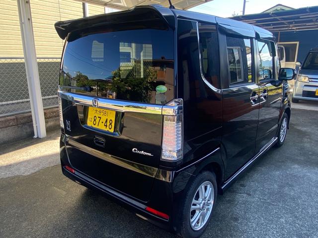 Ｎ－ＢＯＸカスタム Ｇ・Ｌパッケージ　カーナビ・電動パワースライドドア・ワンセグテレビ・ＥＴＣ・プッシュスタート・スマートキー・タイミングチェーン・ＶＳＡ横滑り防止装置・フロントフォグライト・エアロパーツ・１４インチアルミホイール（19枚目）
