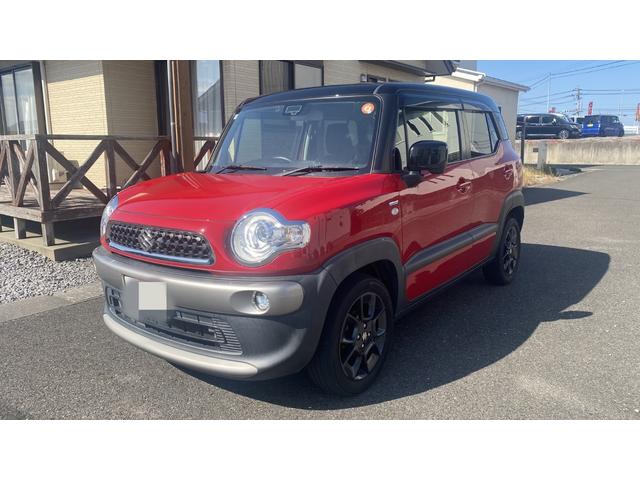 クロスビー ハイブリッドMX スズキセーフティサポートパッケージ装着車・トーンカラー・レッド×ブラック2Bluetoothオーディオ・カーナビ・バックカメラ・プッシュスタート・スマートキー・ETC・地デジテレビ・(3枚目)