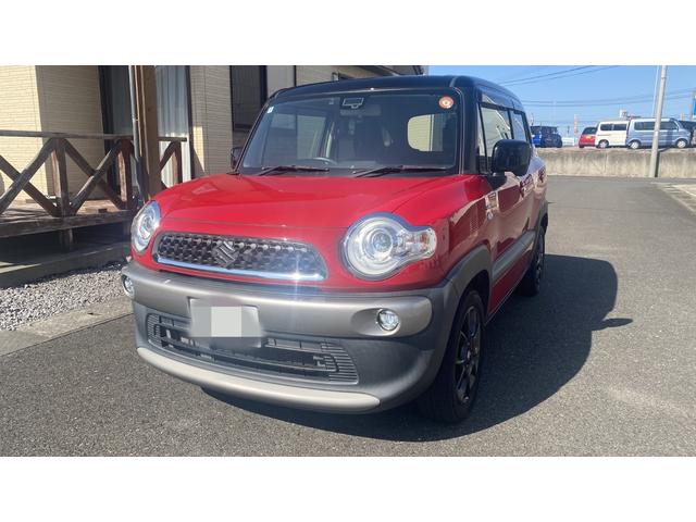 クロスビー ハイブリッドMX スズキセーフティサポートパッケージ装着車・トーンカラー・レッド×ブラック2Bluetoothオーディオ・カーナビ・バックカメラ・プッシュスタート・スマートキー・ETC・地デジテレビ・(4枚目)