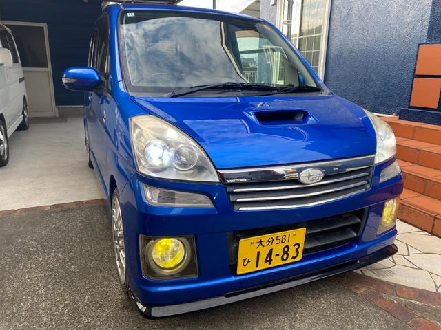 ステラ カスタムＲＳ　Ｓエディション　ＤＯＨＣ・スーパーチャージャー・１５インチアルミホイール・ブーストメーター・社外マフラー・エアロパーツ・キーレスエントリー・エアコン（2枚目）