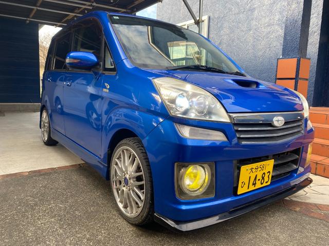 ステラ カスタムＲＳ　Ｓエディション　ＤＯＨＣ・スーパーチャージャー・１５インチアルミホイール・ブーストメーター・社外マフラー・エアロパーツ・キーレスエントリー・エアコン（3枚目）