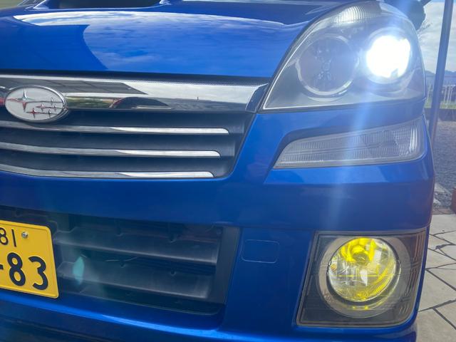 ステラ カスタムＲＳ　Ｓエディション　ＤＯＨＣ・スーパーチャージャー・１５インチアルミホイール・ブーストメーター・社外マフラー・エアロパーツ・キーレスエントリー・エアコン（9枚目）