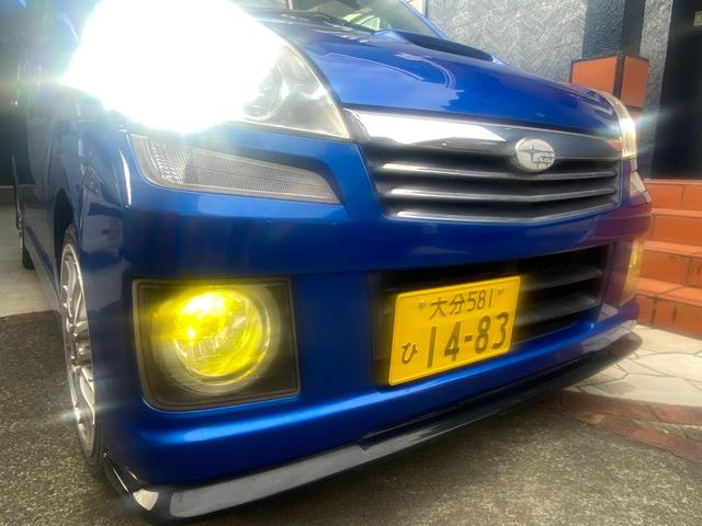 ステラ カスタムＲＳ　Ｓエディション　ＤＯＨＣ・スーパーチャージャー・１５インチアルミホイール・ブーストメーター・社外マフラー・エアロパーツ・キーレスエントリー・エアコン（13枚目）