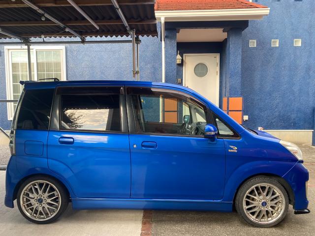 ステラ カスタムＲＳ　Ｓエディション　ＤＯＨＣ・スーパーチャージャー・１５インチアルミホイール・ブーストメーター・社外マフラー・エアロパーツ・キーレスエントリー・エアコン（15枚目）