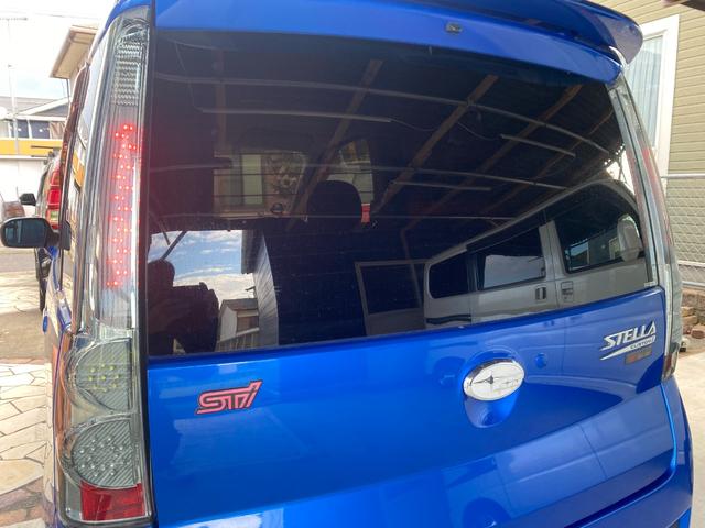 ステラ カスタムＲＳ　Ｓエディション　ＤＯＨＣ・スーパーチャージャー・１５インチアルミホイール・ブーストメーター・社外マフラー・エアロパーツ・キーレスエントリー・エアコン（20枚目）