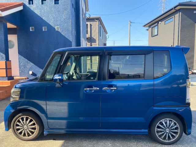 Ｎ－ＢＯＸカスタム Ｇ・ターボパッケージ　ターボエンジン・パドルシフト・左右両側電動パワースライドドア・スマートキー・ＶＳＡ横滑り防止装置・ＥＴＣ・タイミングチェーン・フロントフォグライト・純正１５インチアルミホイール・エアロパーツ（12枚目）