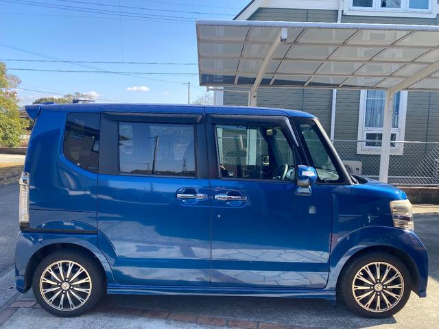 Ｎ－ＢＯＸカスタム Ｇ・ターボパッケージ　ターボエンジン・パドルシフト・左右両側電動パワースライドドア・スマートキー・ＶＳＡ横滑り防止装置・ＥＴＣ・タイミングチェーン・フロントフォグライト・純正１５インチアルミホイール・エアロパーツ（13枚目）