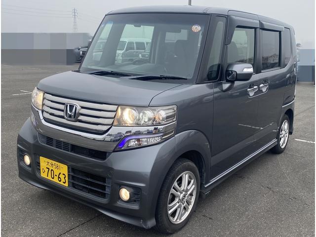 N-BOXカスタム G・Lパッケージ Bluetoothオーディオ・カーナビ・ドライブレコーダー・パワースライドドア・ETC・オートライト天井フロントフォグライト・VSA横滑り防止装置・プッシュスタート・スマートキー・タイミングチェーン(3枚目)