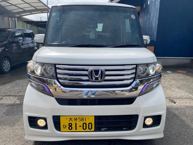 Ｎ－ＢＯＸカスタム Ｇ・ターボパッケージ　ターボエンジン・パドルシフト・クルーズコントロール・左右両側パワースライドドア・リア席モニター・カーナビ・バックカメラ・プッシュスタート・スマートキー・フロントフォグライト・ＥＴＣ（6枚目）