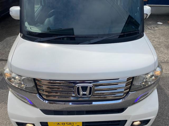 Ｎ－ＢＯＸカスタム Ｇ・ターボパッケージ　ターボエンジン・パドルシフト・クルーズコントロール・左右両側パワースライドドア・リア席モニター・カーナビ・バックカメラ・プッシュスタート・スマートキー・フロントフォグライト・ＥＴＣ（7枚目）