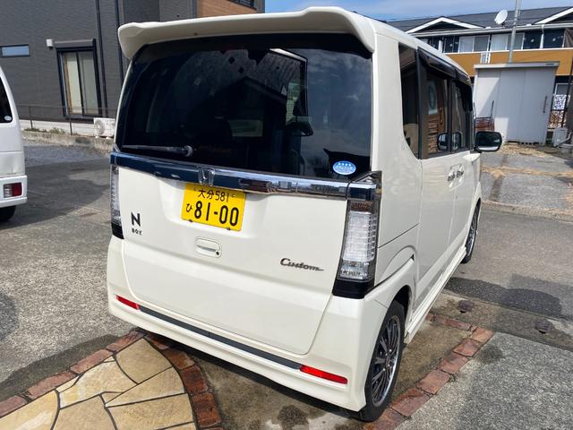 Ｎ－ＢＯＸカスタム Ｇ・ターボパッケージ　ターボエンジン・パドルシフト・クルーズコントロール・左右両側パワースライドドア・リア席モニター・カーナビ・バックカメラ・プッシュスタート・スマートキー・フロントフォグライト・ＥＴＣ（12枚目）