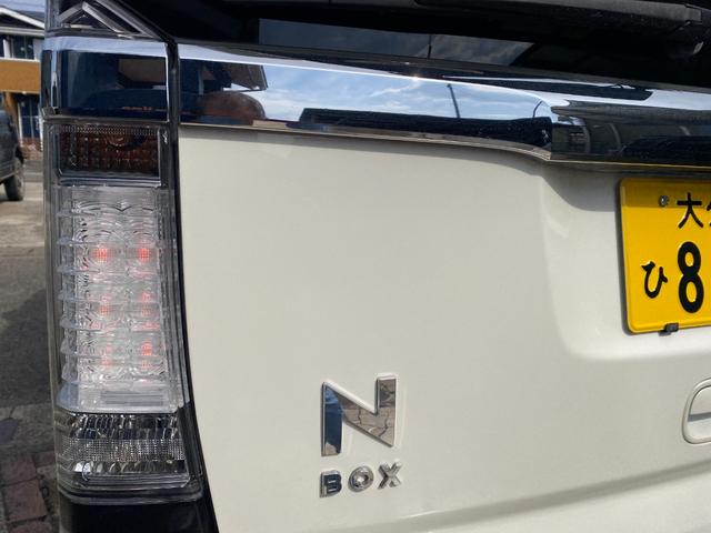 Ｎ－ＢＯＸカスタム Ｇ・ターボパッケージ　ターボエンジン・パドルシフト・クルーズコントロール・左右両側パワースライドドア・リア席モニター・カーナビ・バックカメラ・プッシュスタート・スマートキー・フロントフォグライト・ＥＴＣ（18枚目）