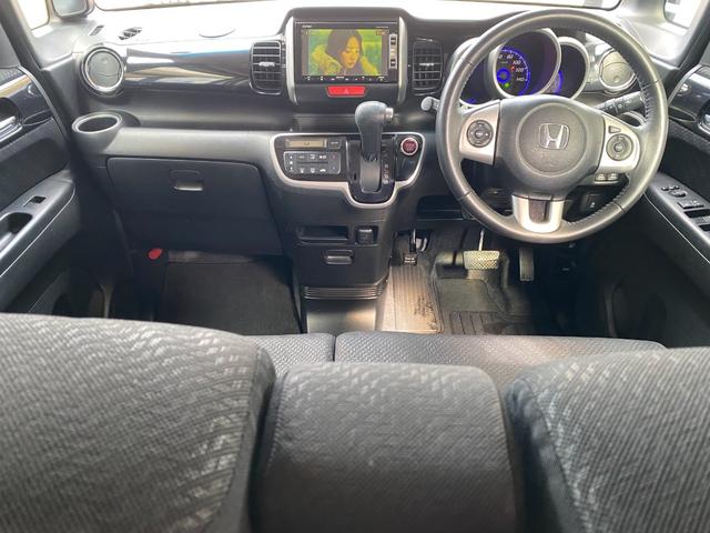 Ｎ－ＢＯＸカスタム Ｇ・ターボパッケージ　ターボエンジン・パドルシフト・クルーズコントロール・左右両側パワースライドドア・リア席モニター・カーナビ・バックカメラ・プッシュスタート・スマートキー・フロントフォグライト・ＥＴＣ（27枚目）