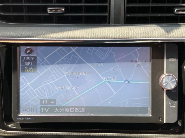 アクア Ｇ　ナビ地デジＴＶ　バックカメラ　Ｂｌｕｅｔｏｏｔｈ　スマートキー　ＥＴＣ　プッシュスターター　オートライト　電動格納ドアミラー　クルーズコントロール　オートエアコン　モデリスタ１５インチアルミホイール（5枚目）