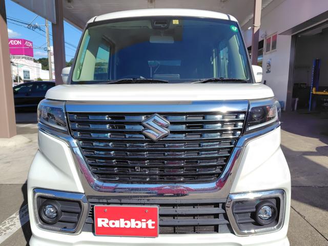 スペーシアカスタム ハイブリッドXS 全周囲カメラ 両側電動スライドドア ナビ TV クリアランスソナー レーンアシスト 衝突被害軽減システム LEDヘッドランプ スマートキー アイドリングストップ シートヒーター ベンチシート CVT(12枚目)