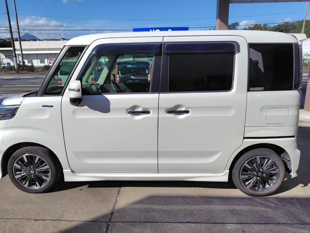 スペーシアカスタム ハイブリッドXS 全周囲カメラ 両側電動スライドドア ナビ TV クリアランスソナー レーンアシスト 衝突被害軽減システム LEDヘッドランプ スマートキー アイドリングストップ シートヒーター ベンチシート CVT(16枚目)