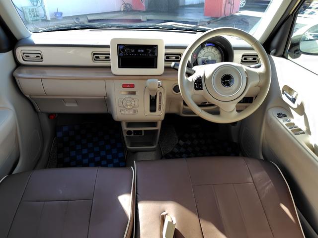 アルトラパン 　クリアランスソナー　レーンアシスト　スマートキー　アイドリングストップ　電動格納ミラー　シートヒーター　ベンチシート　ＣＶＴ　ＥＳＣ　ＣＤ　アルミホイール　エアコン　パワーステアリング（2枚目）