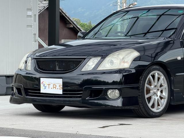 マークIIブリット ２．５ｉＲ－Ｖ　１ＪＺターボ（ＶＶＴ－ｉ）２８０馬力　新品タイミングベルト交換済　テイン車高調　ＨＫＳエアクリーナー　社外マフラー　ブリッツブーストメーター　純正フルエアロ　バックカメラ　社外１７インチホイール（11枚目）