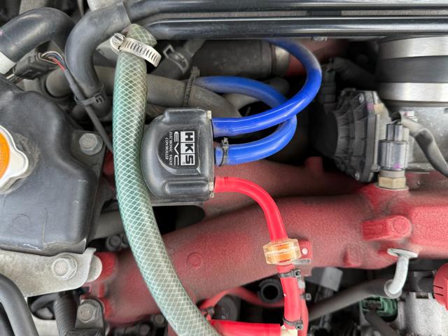 インプレッサ ＷＲＸ　ＳＴｉ　６速マニュアル　ＨＫＳ（ＥＶＣ）コントローラー　ブリッツピロアッパー減衰力車高調　ＨＫＳエアクリーナー　クスコオイルキャッチタンク　Ｂｌｕｅｔｏｏｔｈ　バックカメラ　フルエアロ　４ＷＤ　スマートキー２（64枚目）