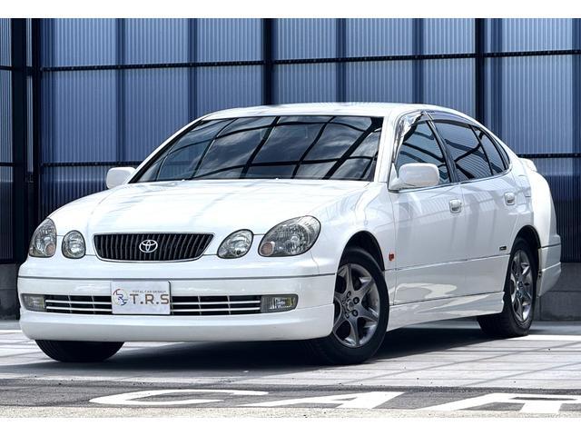 アリスト Ｓ３００ベルテックスエディション　後期モデル　走行４５０００キロ　ＪＢＬサウンドシステム　禁煙車　純正ナビ　フルエアロ　純正リアスポイラー　前席パワーシート　キーレス　純正１６インチホイール　クルーズコントロール　オートライト　記録簿（9枚目）